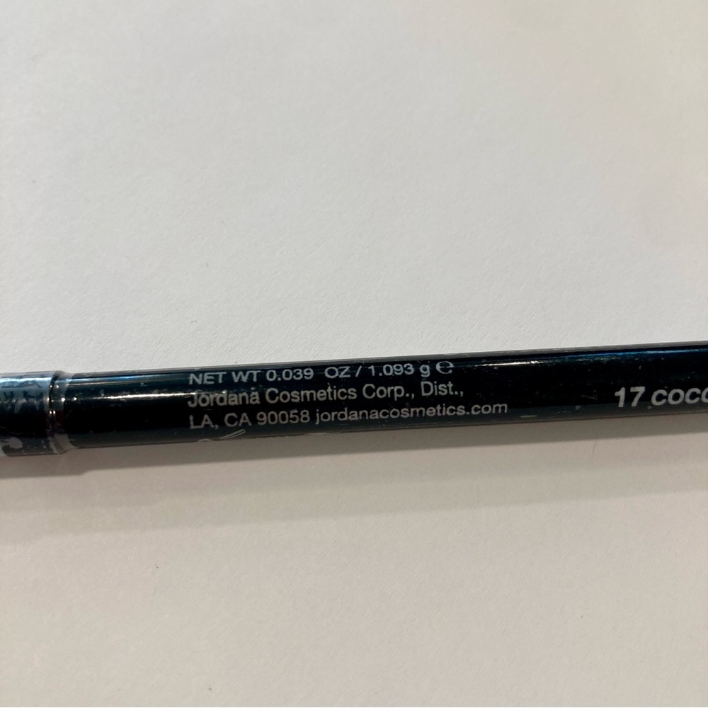 Jordana Eyeliner Eye Liner Pencil #17 “Coco Cream” NOS SEALED - Picture 6 of 6